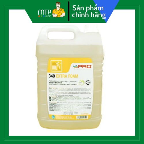 CHẾ PHẨM GIẶT THẢM (GIẶT ƯỚT) GMP 340 EXTRA FOAM